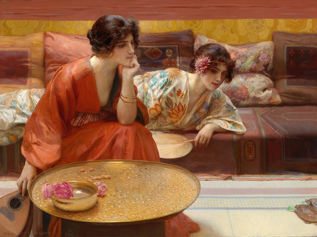 Henry Siddons Mowbray - Idle Hours