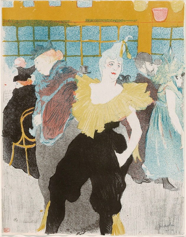 Henri de Toulouse-Lautrec - Elles; The Clownesse