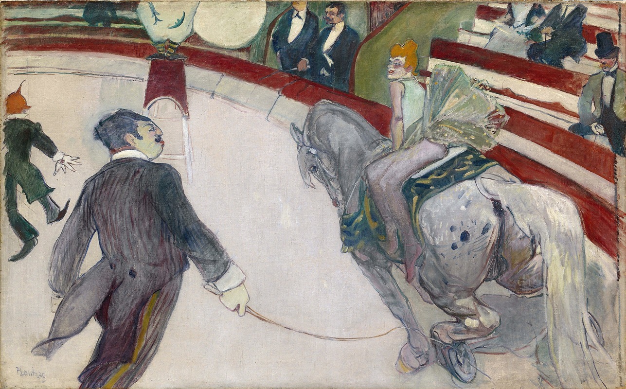 Henri de Toulouse-Lautrec - Equestrienne (At the Cirque Fernando)