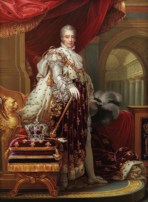 Henry Bone - Charles X (1757–1836), King of France