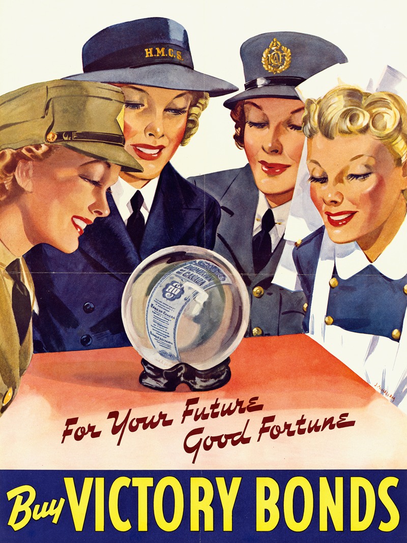 Joseph Sydney Hallam - For Your Future Good Fortune – Buy Victory Bonds