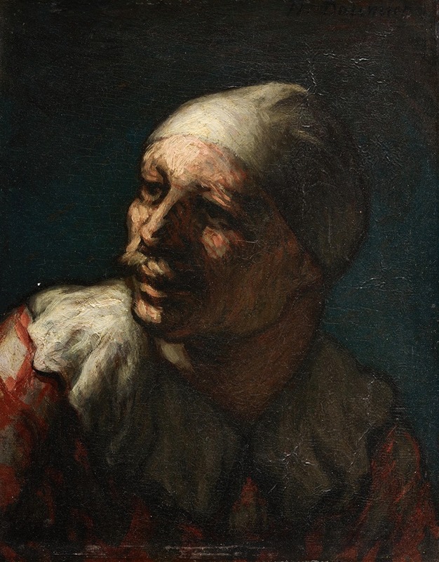 Honoré Daumier - Head of Pasquin