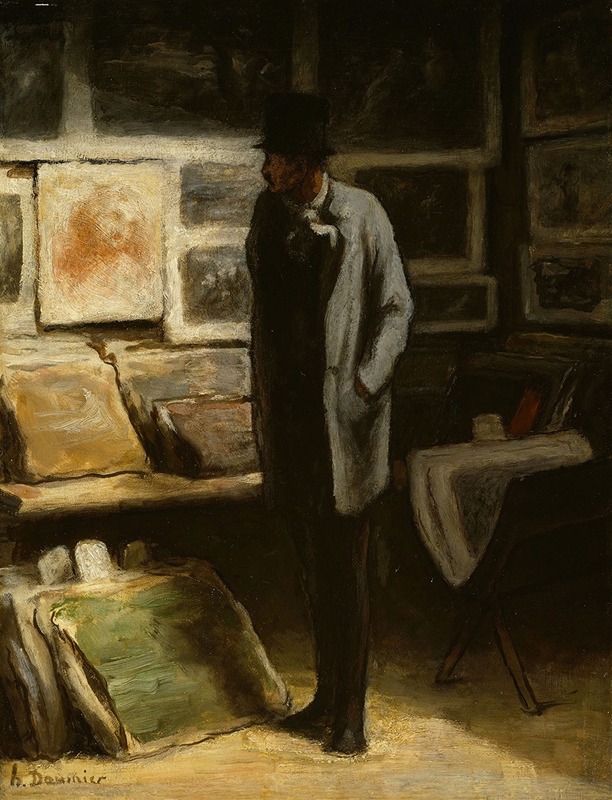 Honoré Daumier - The Print Collector