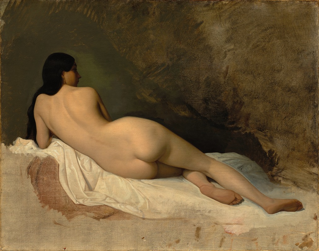 Isidore Pils - Study of a Reclining Nude