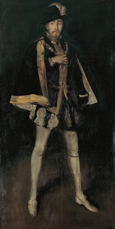 James Abbott McNeill Whistler - Arrangement in Black, No. 3, Sir Henry Irving as Philip II of Spain