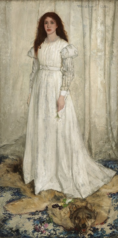 James Abbott McNeill Whistler - Symphony in White,No. 1 – The White Girl