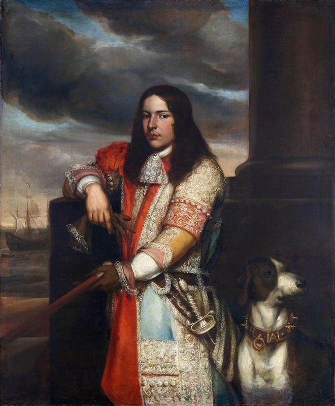 Jan Andrea Lievens - Engel de Ruyter (1649-83), Vice Admiral,Son of Michiel Adriaensz de Ruyter