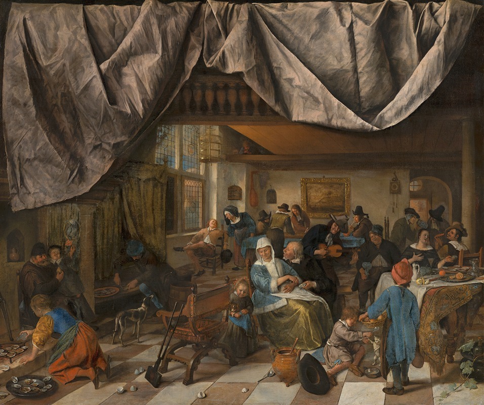 Jan Steen - The Life of Man
