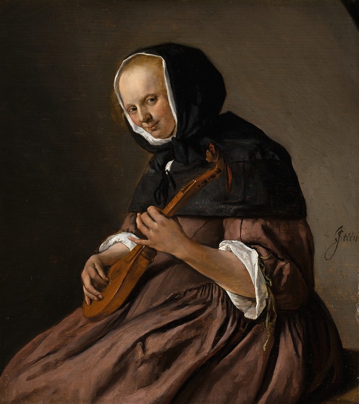 Jan Steen - Woman Playing the Cittern
