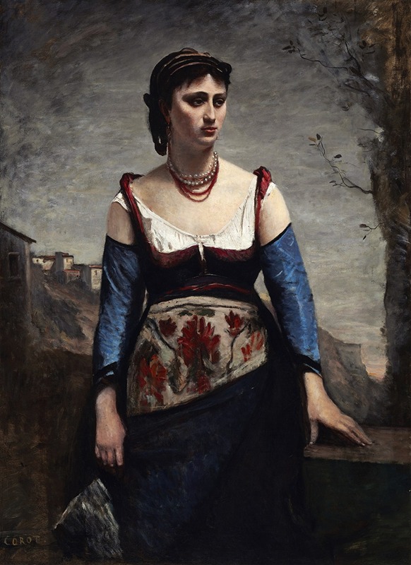 Jean-Baptiste-Camille Corot - Agostina