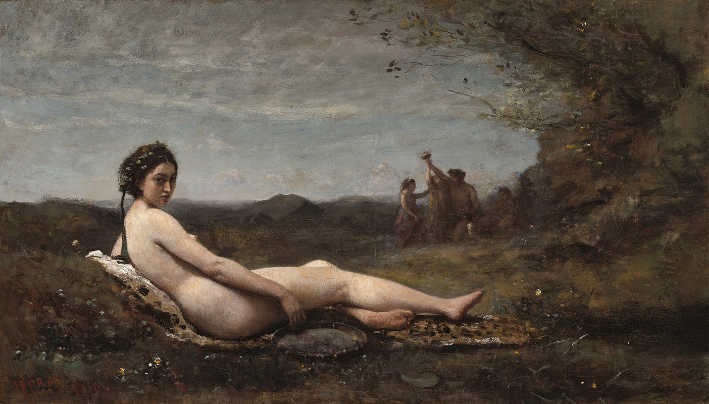 Jean-Baptiste-Camille Corot - The Repose