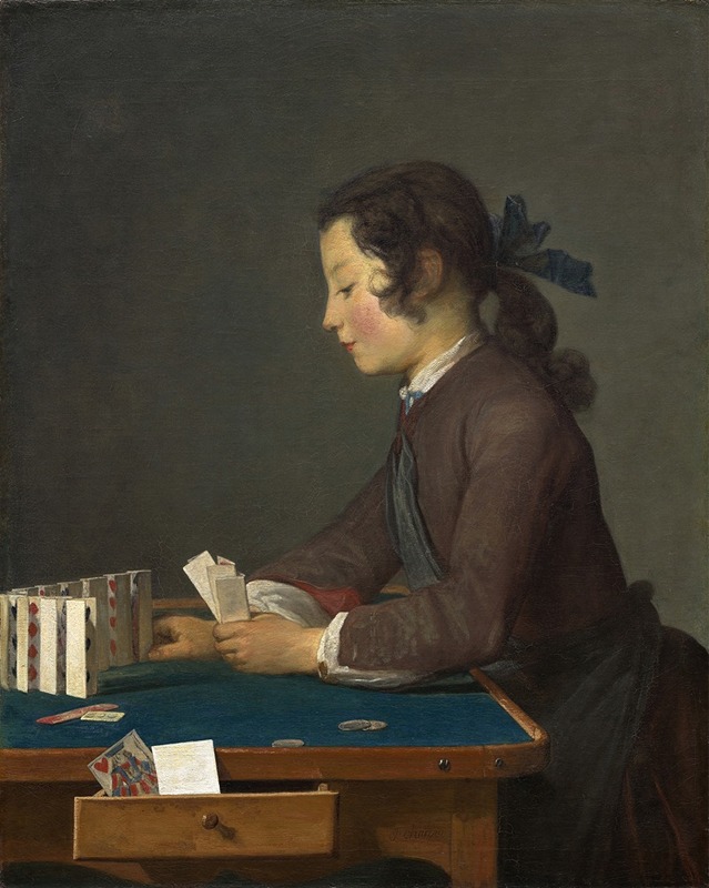 Jean Siméon Chardin - The House of Cards