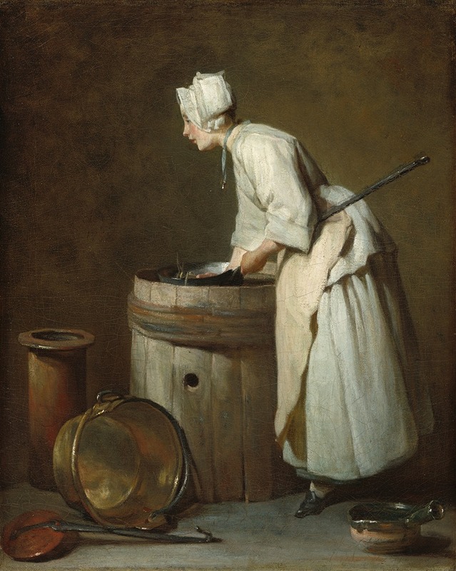 Jean-Baptiste-Siméon Chardin - The Scullery Maid