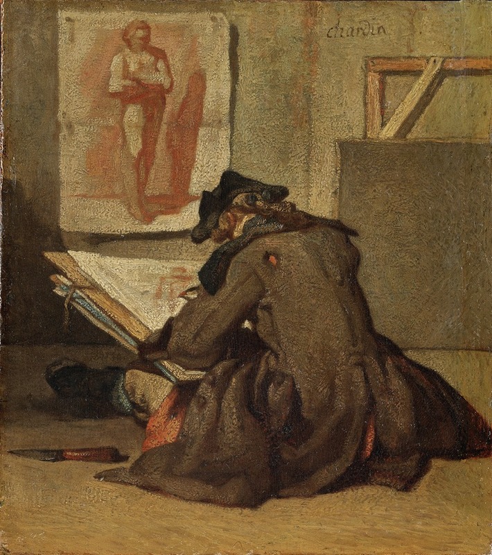 Jean Siméon Chardin - Young Student Drawing