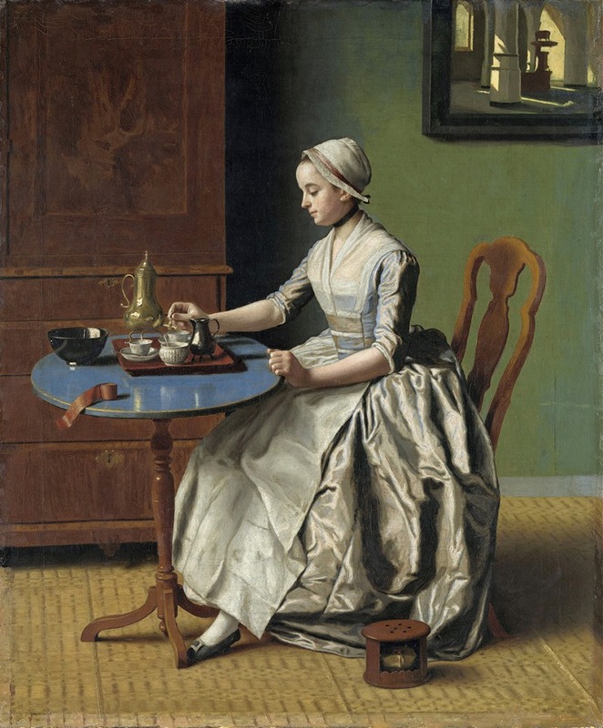 Jean-Etienne Liotard - Dutch Girl at Breakfast
