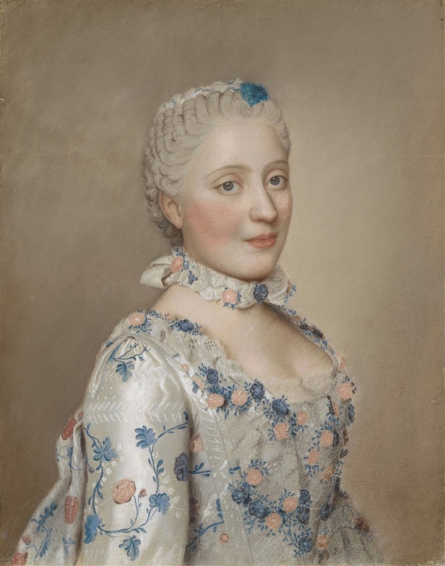 Jean-Etienne Liotard - Maria Josepha of Saxony, Dauphine of France