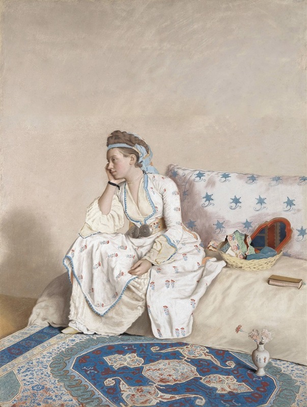 Jean-Etienne Liotard - Marie Fargues, the Painter’s Wife