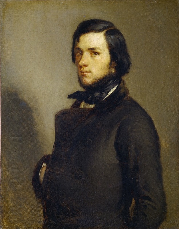 Jean-François Millet - Portrait of a Man