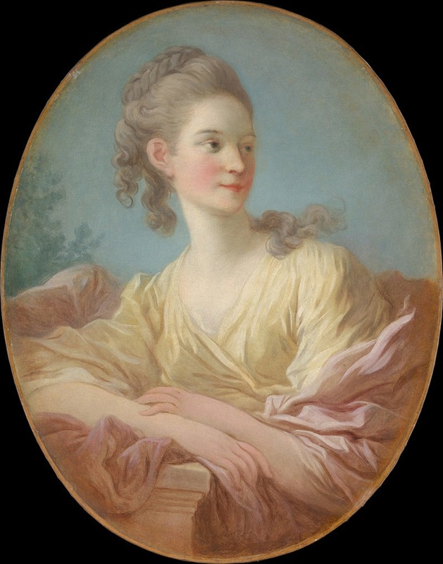 Jean-Honoré Fragonard - Portrait of a Young Woman