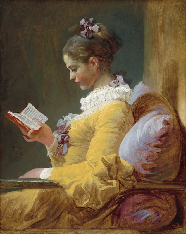 Jean-Honoré Fragonard - Young Girl Reading