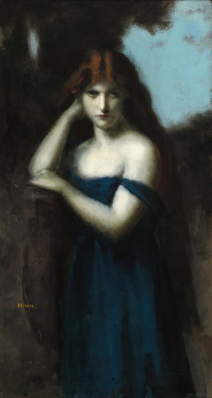 Jean-Jacques Henner - Standing Woman