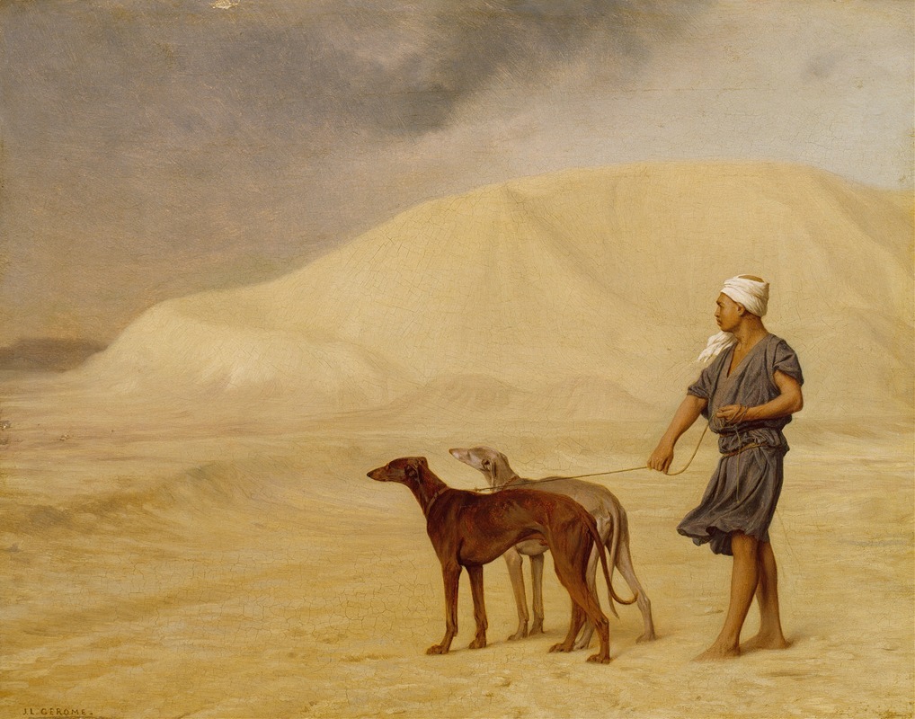 Jean-Léon Gérôme - On the Desert