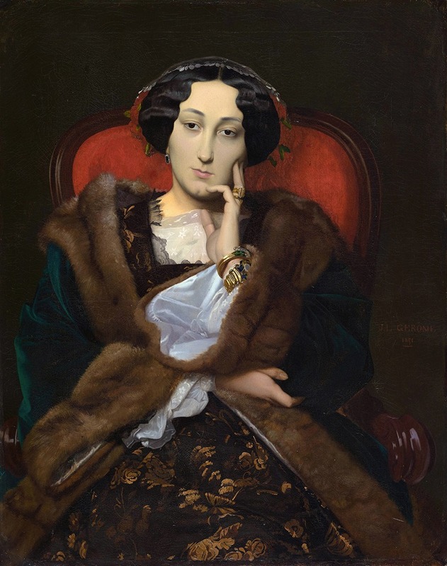 Jean-Léon Gérôme - Portrait of a Woman
