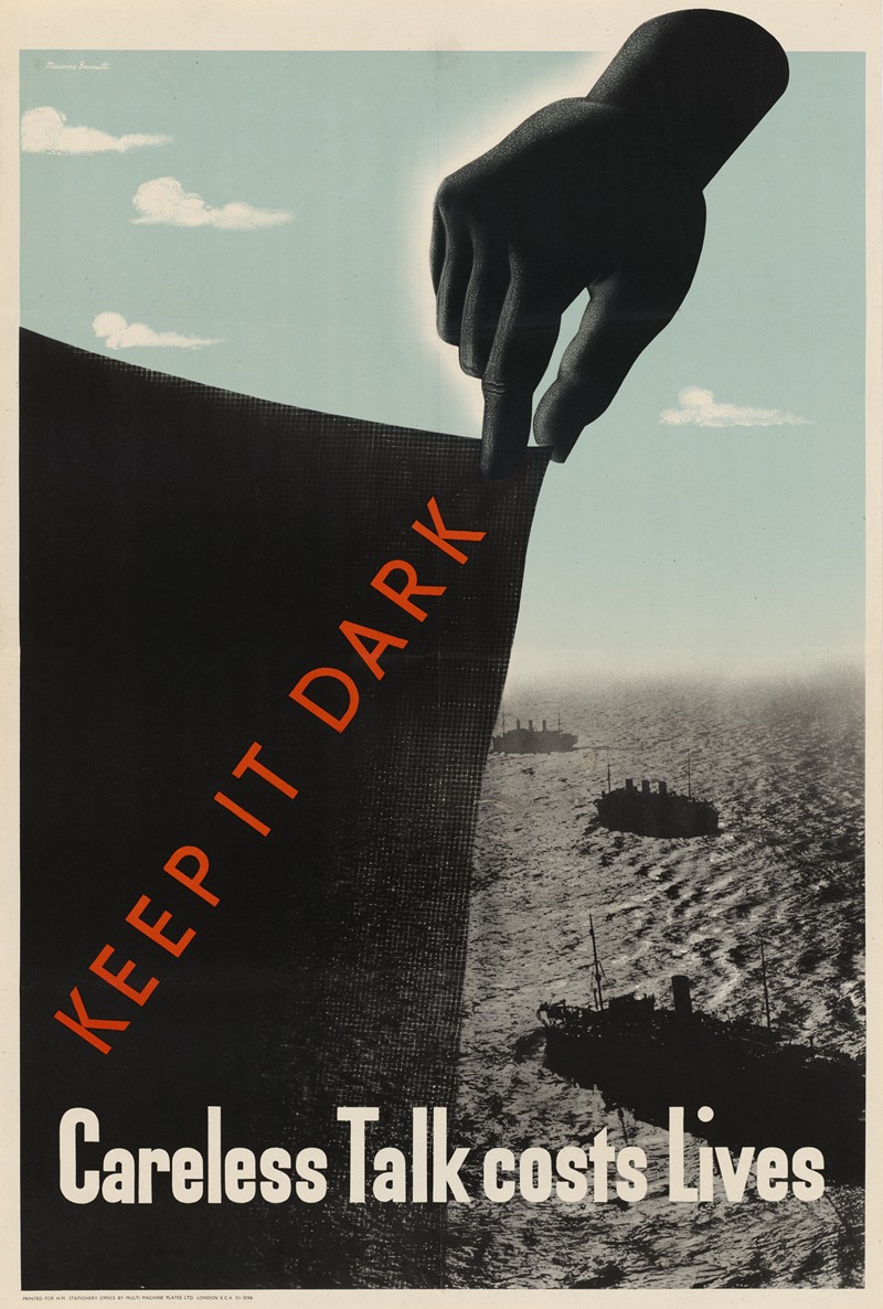 Maurice Bennett - Keep it Dark – Careless Talk Costs Lives