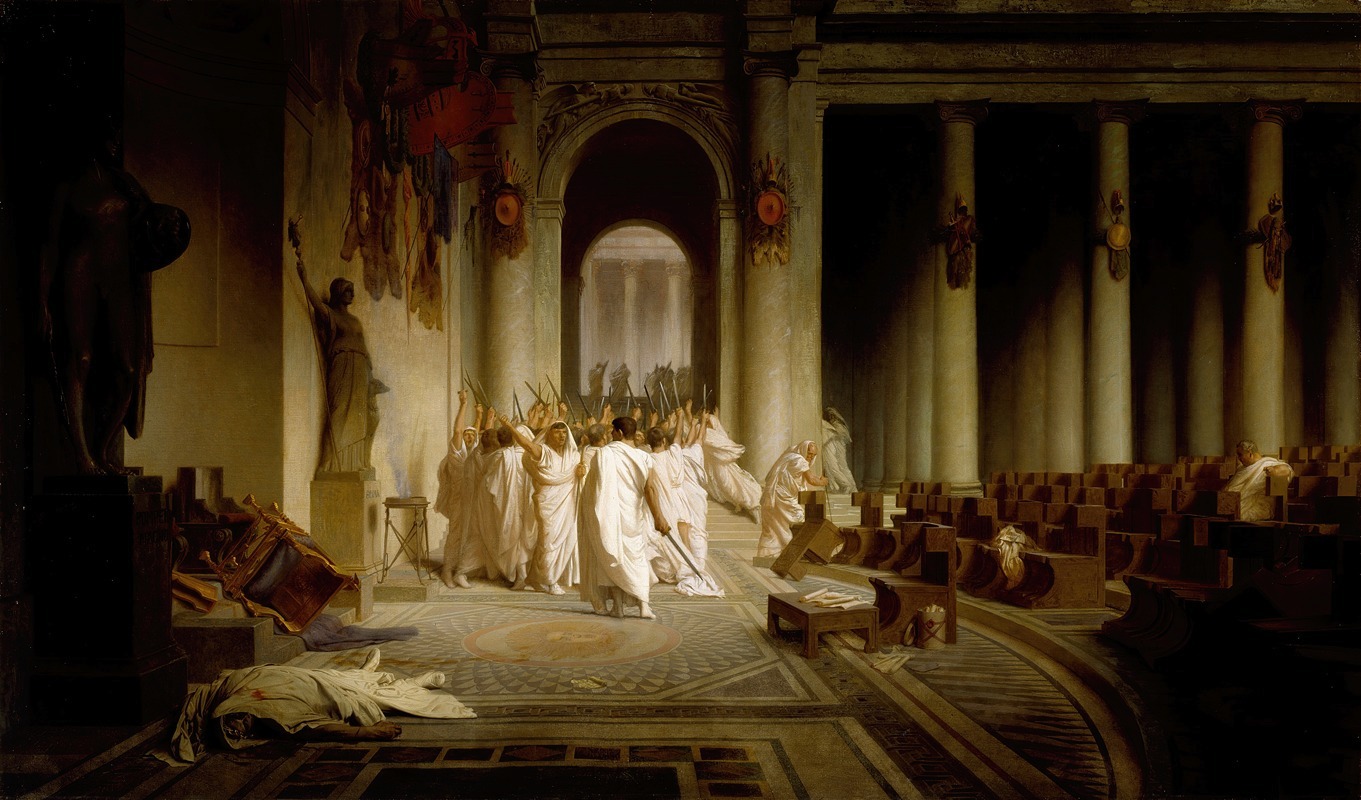 Jean-Léon Gérôme - The Death of Caesar