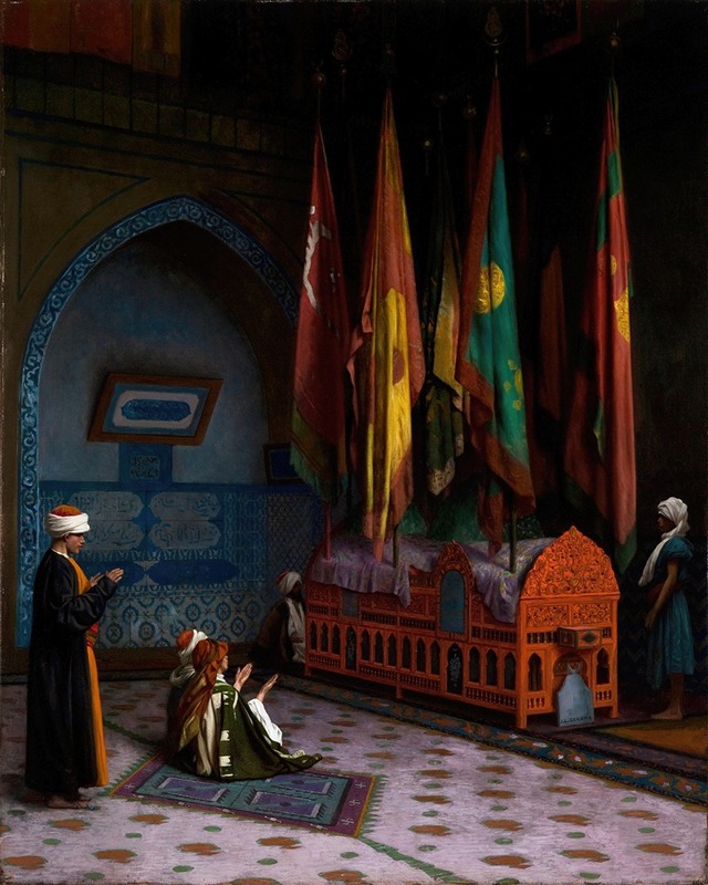 Jean-Léon Gérôme - The Sentinel at the Sultan’s Tomb
