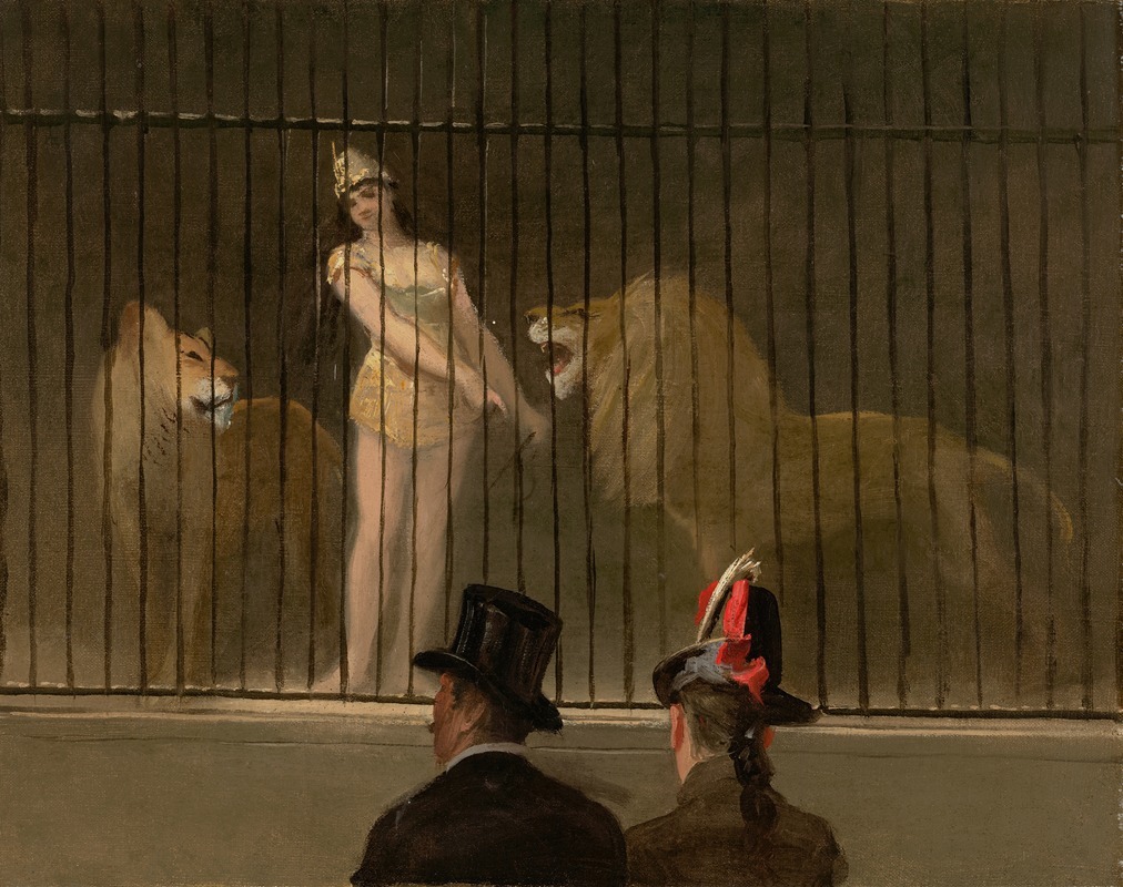 Jean-Louis Forain - The Lion-tamer