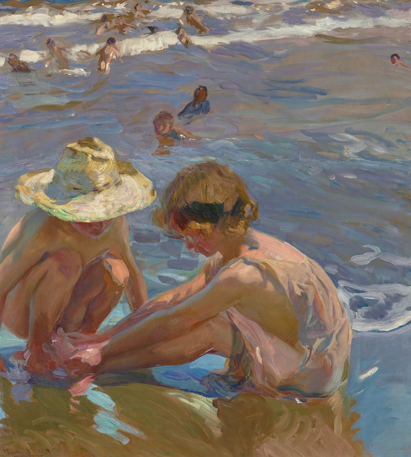 Joaquín Sorolla - The Wounded Foot