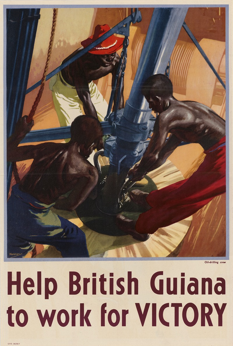 John Nunney - Help British Guiana to Work for Victory