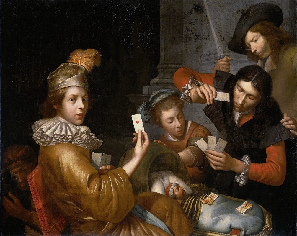Johannes van Wijckersloot - The Card Game on the Cradle