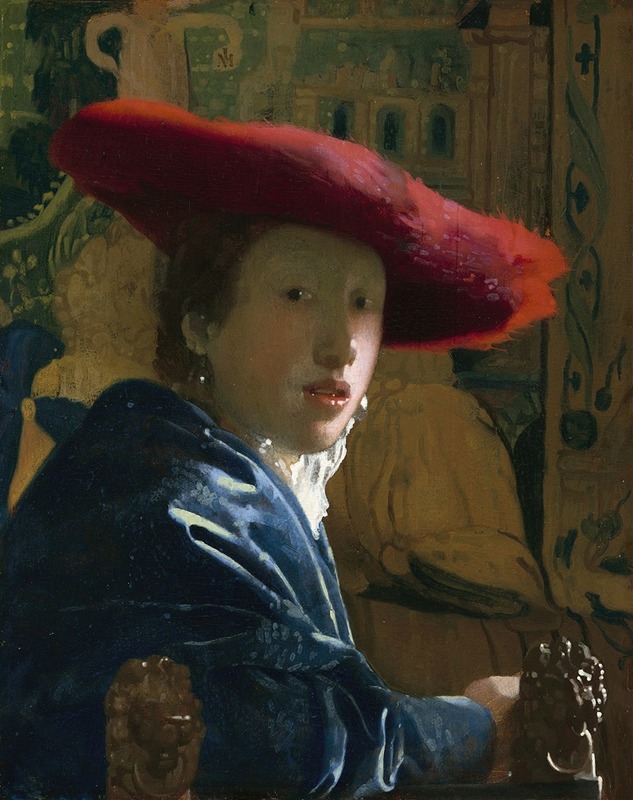 Johannes Vermeer - Girl with the Red Hat