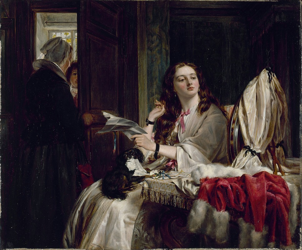 John Callcott Horsley - The Morning of St Valentine