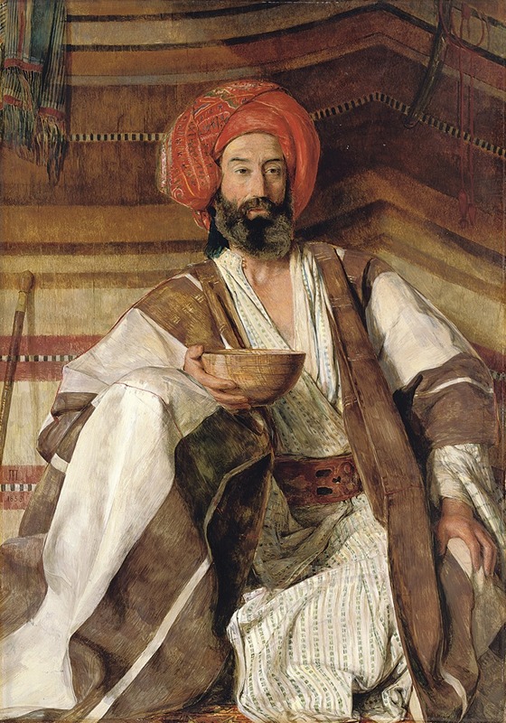 John Frederick Lewis - An Arab of the desert of Sinai