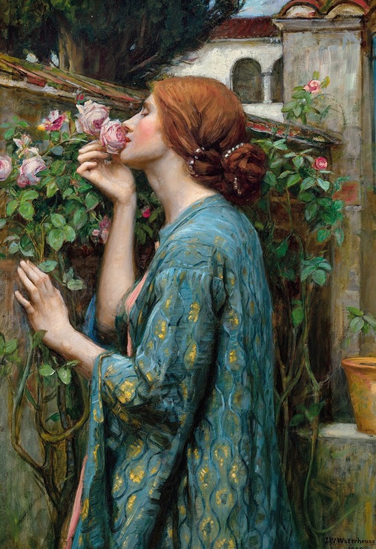 John William Waterhouse - The Soul of the Rose