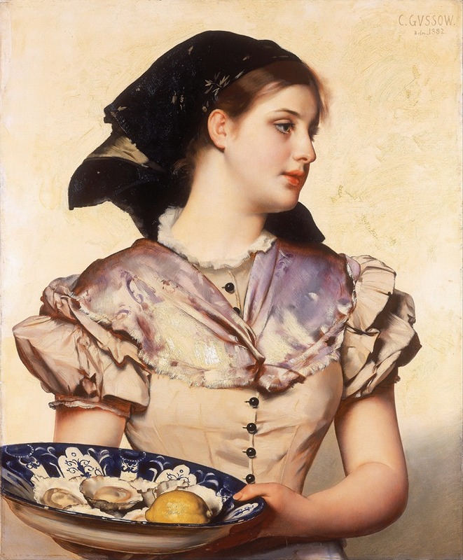 Karl Gussow - The Oyster Girl