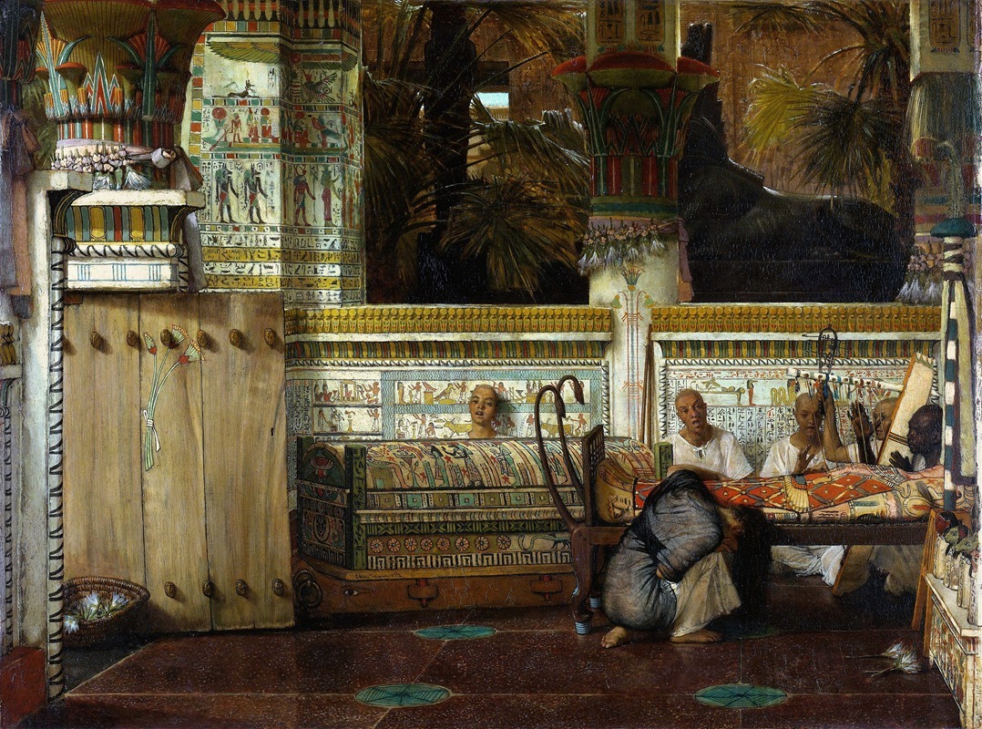 Lawrence Alma-Tadema - The Egyptian Widow