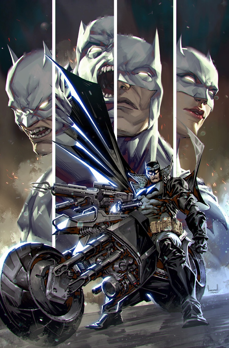 Kael Ngu - Batman ; The Detective #1 Villain variant