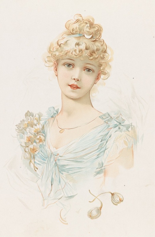 Louis Prang - Portrait of a Woman II