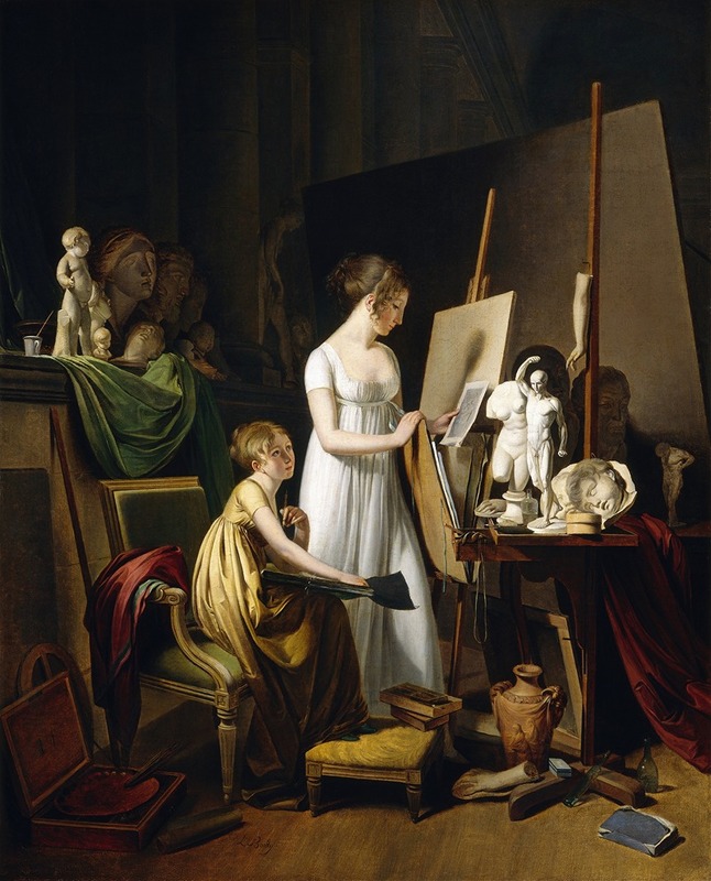 Louis Léopold Boilly - A Painter’s Studio