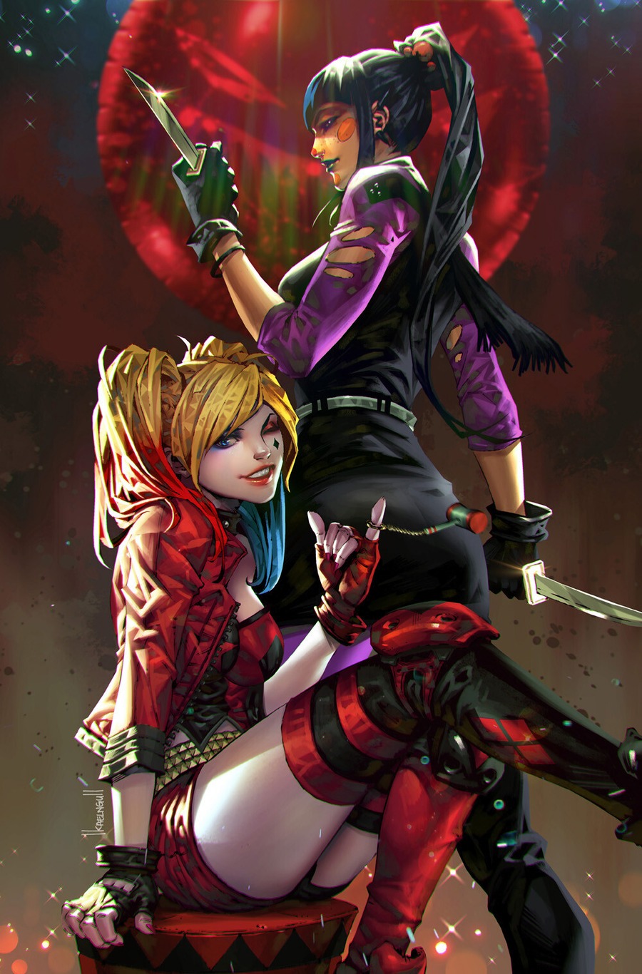 Kael Ngu - Harley Quinn #75 With Punchline!