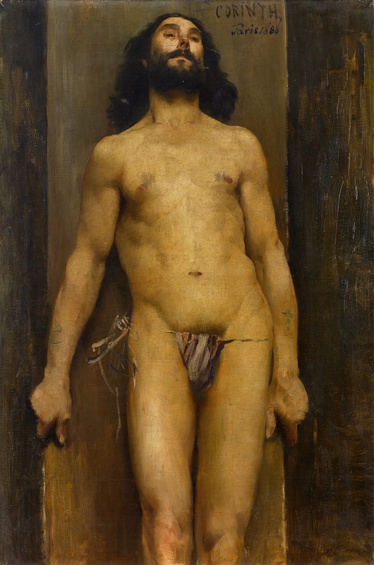 Lovis Corinth - Male Nude