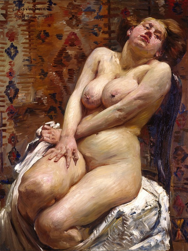Lovis Corinth - Nana, Female Nude