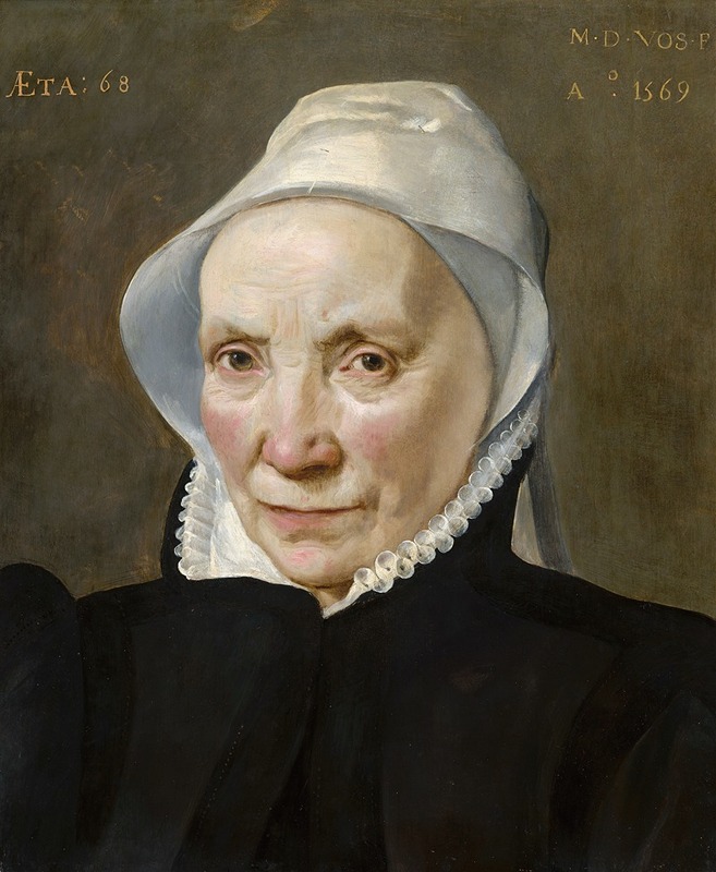 Maerten De Vos - Portrait of an Old Woman