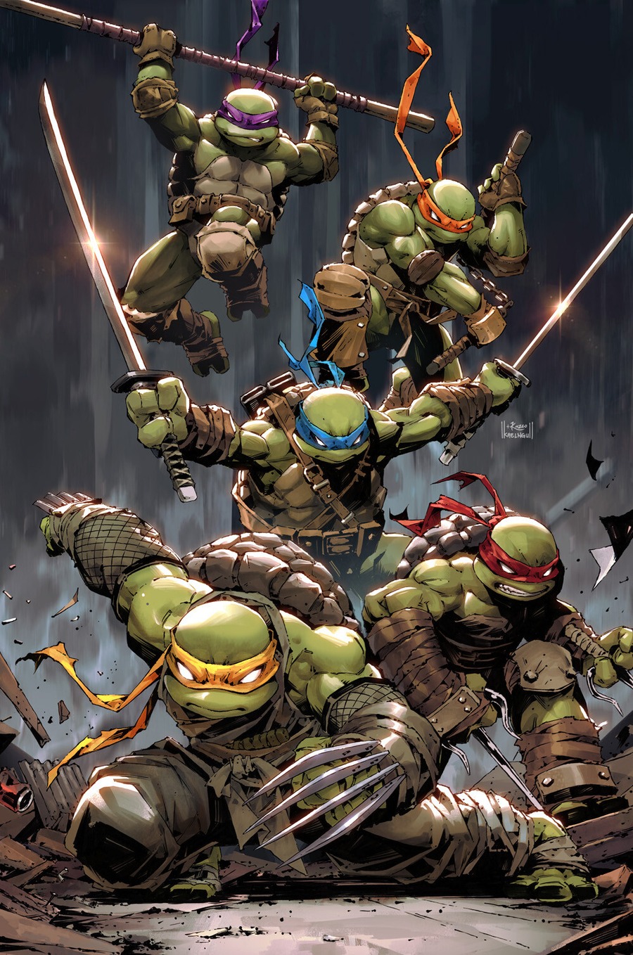 Kael Ngu - Teenage Mutant Ninja Turtle #99