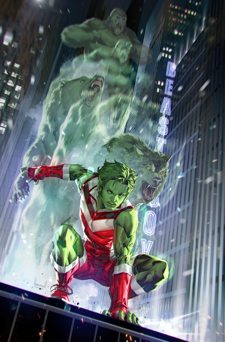 Kael Ngu - Titans United #3 – Beastboy