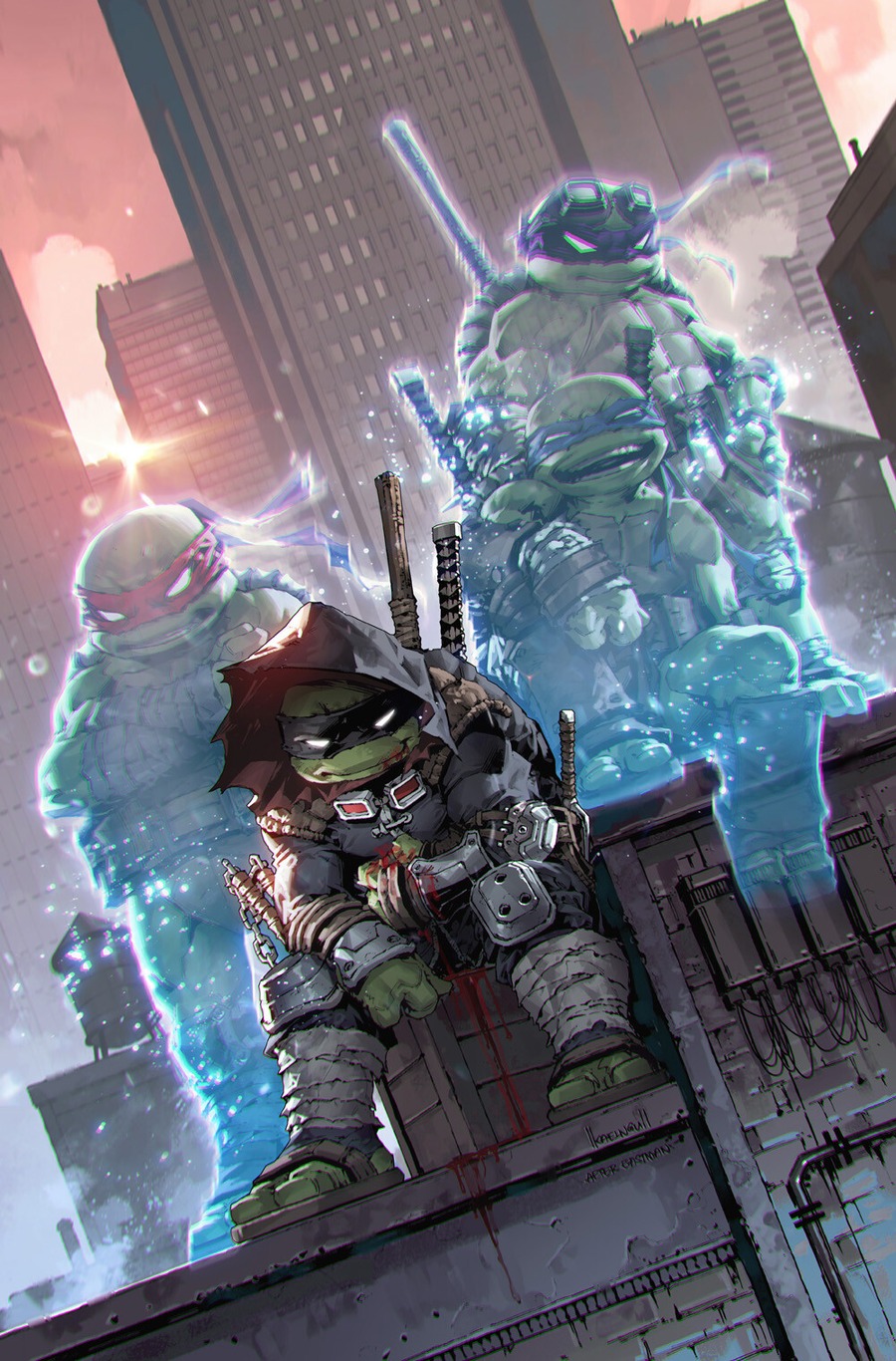 Kael Ngu - TMNT ; The Last Ronin #5